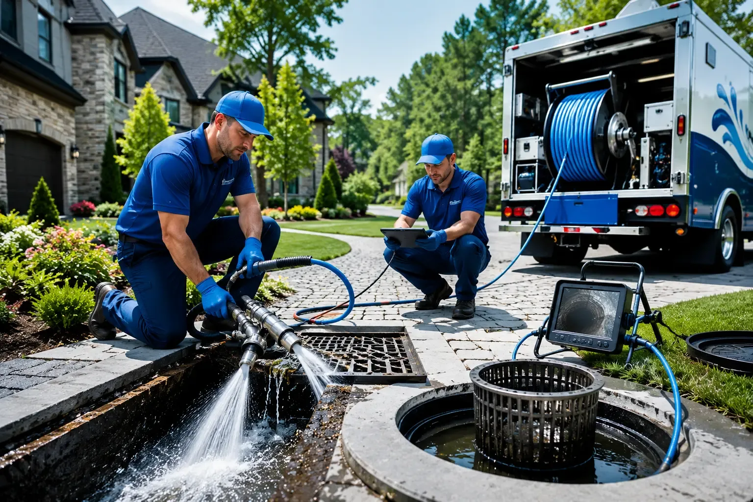 Local outdoor drain cleaning professionals in Dresden, OH